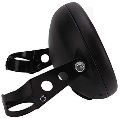 Motorcykelstrålkastare Hinkfäste 7-tums LED-strålkastarhusfäste för 38 51 Mm Gaffelrör med 3 Lokaliseringsstift Justerbara Clips Enkel Installation