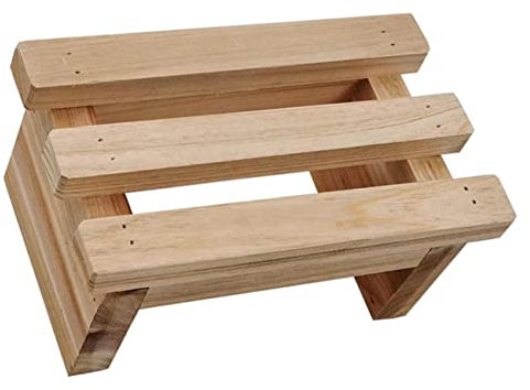 IMIKEYA Holz Tritthocker Kinder Und Erwachsene Multifunktionshocker Haushalt Sitzbank Robust Vielseitig Einsetzbar Für Innen Und Außen