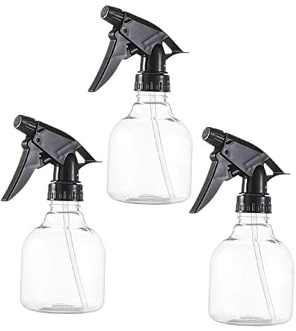 TOVINANNA 3pcs Pp Material Watering Bottles Refillable Kettles for Hair Salon Garden Travel Cleaning Tool