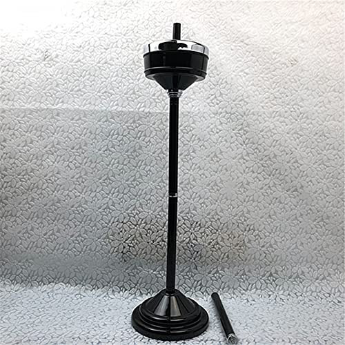 VAYEODEYU Aschenbecher für draußen, Standaschenbecher, 3-teilig, verstellbar, for den Außenbereich, Zigarettenkippenbehälter, winddichter Zigarrenaschenbecher aus Edelstahl for die Terrasse im Hinterh