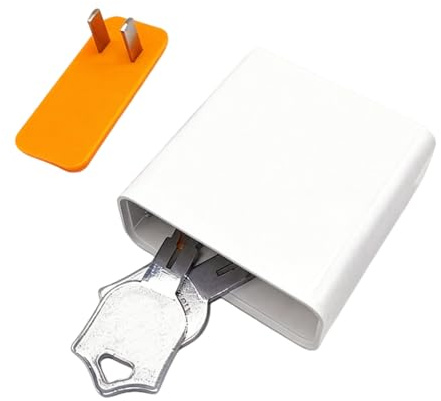 Coffre-fort Secret – ABS 3,54x1,97x1,18 Pouces 35g | Chargeur Comme Boîte À Couvercle Supérieur Facile À Ouvrir | Cacher Le Conteneur De Stockage Pour Les Objets De Valeur Organisateur De Camouflage D