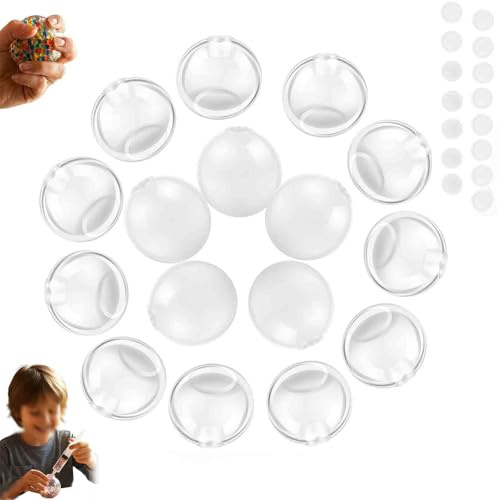 DIY Stress Ball Kit, Set mit leeren Hüllen und Vakuum-Stressball mit leerer Hülle, Fidget-Ball-Bastelset für Erwachsene und Kinder, ideal für Partys (4cm)