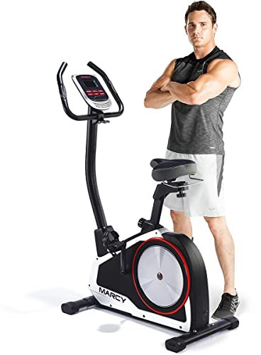 Marcy Onyx B80 Upright Exercise Bike with 23 Programs and 16 Resistance Levels