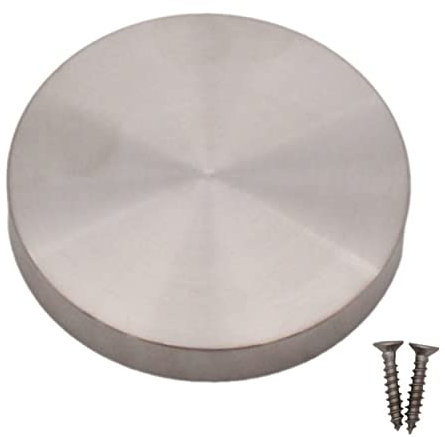 Keyhole Cover Escutcheon Stainless Steel Blank Design Pack of 1