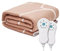 Warm Storm Electric Underblanket Super King Size with Dual Control 200x180cm,Fast Heat Up Heated Under blanket with 5 Heat Settings Machine Washable