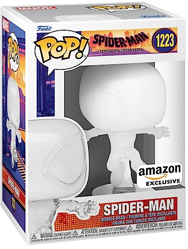 Funko Pop! Vinyl: Spider-Man: Across the Spider-Verse: Miles Morales - (Transparent) - Spider-man - Amazon Exclusive - Collectable Vinyl Figure - Gift Idea - Official Merchandise - Movies Fans