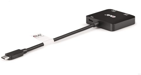 Club3D CSV-1558 USB Type-C a Dual HDMI™ 4K60Hz + PD 100 W