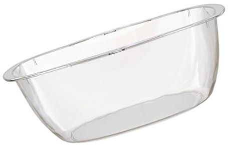 Facial Cleansing Washbasin, Easy to Multifunctional Double Handle Bathroom Washbasin for Home (L)