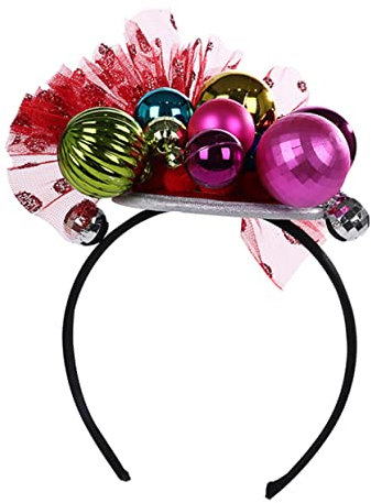 Healeved 1stück Attraktives Haarband Mit Glöckchen Vielseitiges Festtags-accessoire Für Neujahr Und Partys Geeignet Für Erwachsene Eine Fröhliche
