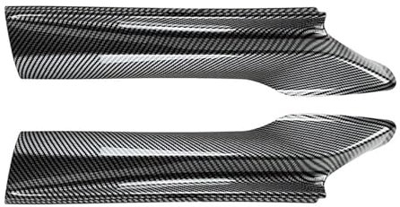 Frontspoiler Lippe Für 5 Series F10 F11 Sport 2011–2017 Auto-Frontsplitter-Lippenspoiler Eckverkleidung Splitter-Spoiler Frontspoiler 1 Paar(Carbon look)