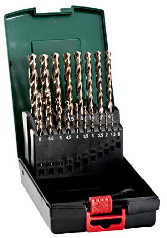 Metabo HSS-CO Spiralbohrersatz SP bronze 19-teilig