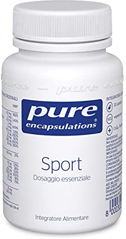 Pure Encapsulations - Sport – Multivitaminico con Vitamine, Minerali e Taurina – Energia e Prestazioni – 30 Capsule