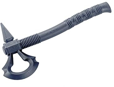 Martial Arts Black Polypropylene Plastic Tomahawk Axe V1-14.2 - NEW