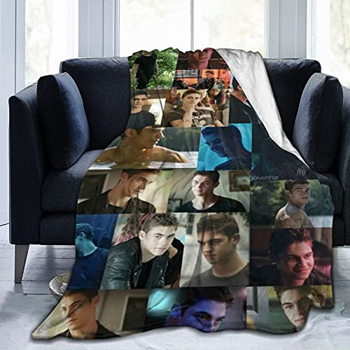 YINGD Hero Fiennes Tiffin Couverture douce et confortable Couverture de plage Couverture de pique-nique Couverture polaire pour canapé, bureau, lit, voiture, camping