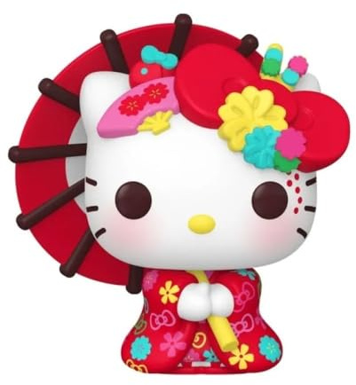 Funko Pop! Vinyl: Hello Kitty - Hello Kitty in Kimono - Figura in Vinile da Collezione - Idea Regalo - Merchandising Ufficiale - Giocattoli per Bambini e Adulti - Anime Fans
