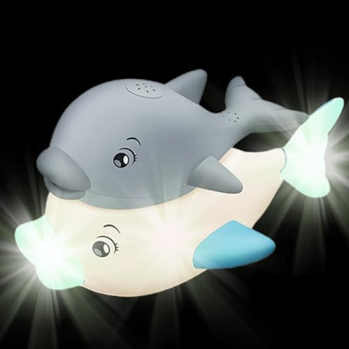 Arroseur de Bain Bébé,Jouet Éducatif Musical - Fontaine De Jeu Éducatif Interactif avec De La Musique Légère pour Les Jeux d'eau La Piscine Le Jardin La