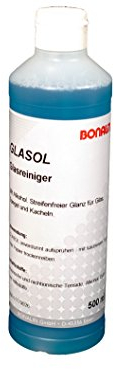 Bonalin Glasreiniger Glasol Anwendungsfertiger Glasreiniger 500ml für verglaste Flächen, Spiegel und Kacheln