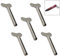 iwobi 5 Pièces Presse Tube Metal, Presse-Tubes pour Salon de Coiffure ou pour Tubes de Dentifrices