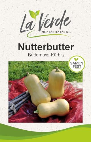La Verde MEIN GARTEN UND ICH. Butternuss Nutterbutter Kürbissamen, Rosa