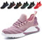 Scarpe Antinfortunistiche Uomo Punta in Acciaio Scarpe da Lavoro Leggero Traspiranti Antiscivolo Scarpe da Cantiere Donna, Rosa, EU 41
