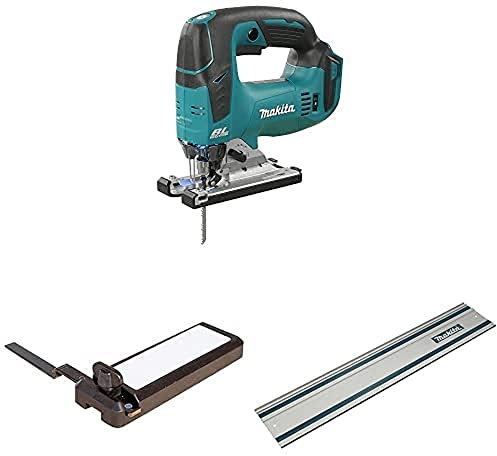 Makita DJV182Z Akku-Pendelhubstichsäge 18V (ohne Akku, ohne Ladegerät) + Führungsschienenadapter + Führungsschiene 1000mm
