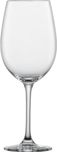 SCHOTT ZWIESEL Copas de vino tinto Classico (set de 6), copas clásicas de color burdeos para vino tinto, copas de cristal Tritan aptas para lavavajillas, fabricadas en Alemania (art. nº. 123651)