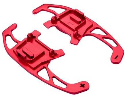 2 Stücke Lenkrad Schaltwippen Verlängerung Paddles Lenkrad Aluminium für VW Golf GTI MK7, 2015-2019 Golf 7 R-line, 2017 2.0T GTS Metall Paddle Shifter Extensions Innendekoration Zubehör