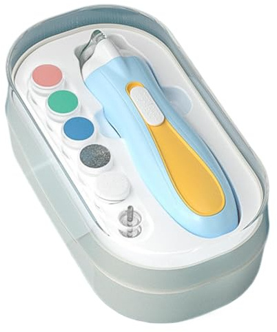 Lime à ongles électrique pour bébé | Soin des ongles pour avec couvercle anti-poussière | Coupe-ongles rechargeable | Coupe-ongles pour homme | Coupe-ongles à DEL pour la beauté