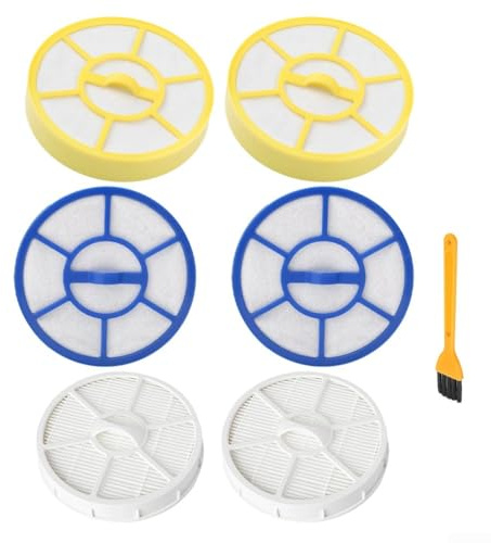 Vacuum Cleaner Filter Kit Compatible with For Karcher For VC 3 Multi Cyclone Models 1 198125 0 2 863238 0, Dust Container and Wheel Filters with Motor Protection Foams