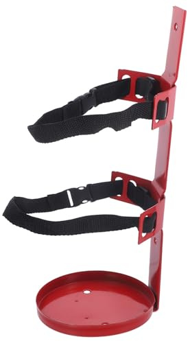 SHOWERORO Staffa Porta Estintore 2-4 Kg Fori Regolabili, Supporto Sospeso per Camion e Camper