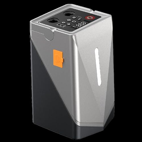 MQFORU Jump Starter Power Pack, 3000A Car Battery Booster Jump Starter, 12V Portable car starter power pack with air compressor, 25000mAh USB Charge, LED light for up to 10L Gas, 8L Diesel Engines