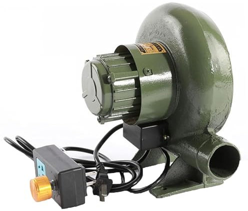 BBQ-tillbehör, Centrifugal-grillfläkt – elektrisk blazer, blazer, blåspumpfläkt, Kolenforge luftfläkt 110 V/220 V mini Blacksmith Forges Blazer, K
