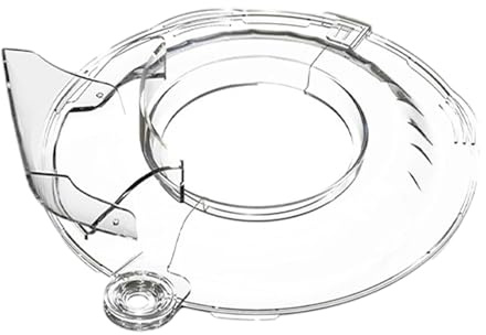 Kelisdi Quick Install Spritzschutz Ersatzteil für Standmixer Schüssel Rührmaschine Zubehör Küche Essential Transparent Mixer Protector