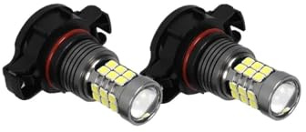 TWMEU Phares Antibrouillard Auto Pour Citroen Pour C3 2010-2016 Accessoires Automobiles 2 Pièces Feux Antibrouillard Avant À LED Ampoules 2504 PSX24W 12276