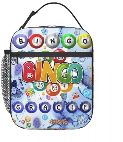 Custom Play Bignoes Game Lunch Bag for Women Thermal Cooler Insulated Bento Box Beach Camping Travel Portable Tote Bags