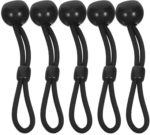 iplusmile 5piezas Cordón de Bola Resorte para Cortina Cuerdas Elásticas Bolas Amarres para Persianas Enrollables Uso Ventanas Cortinas Pesadas