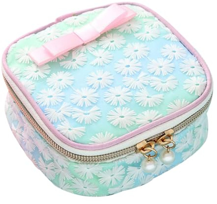 Gatuida Pochette de Rangement pour Serviettes Hygiéniques Sac Organisateur avec Fermeture Éclair Pratique pour Voyages et Femmes