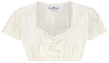 Stockerpoint damer Meline traditionell blus, Vit, 42
