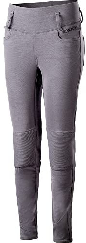 Alpinestars Banshee Damen Motorradleggins (Gray,M)