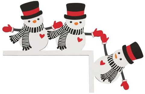 Fukamou Türrahmen Deko Weihnachten, Weihnachtsdeko Für Türrahmen-Deko Aus, Tür Eckschild Dekoration Für, Ornament, Geschenk.