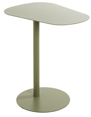 HAKU Beistelltisch Schilfgrün Metall Couchtisch klein - Maße: B 53 x H 60 x T 38 cm Style: Modern