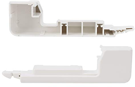 LetCart Strickmaschine Ersatzteile Strickmaschine Seitenkoffer Links & Rechts für Silver Reed SK155 SK860, Zubehör Ersatzteile