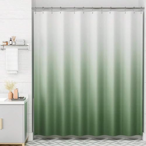 HNBFKD Duschvorhangtuch Ombre Duschvorhang mit Duschvorhanghaken Duschvorhang Rustikaler Bauernhaus Badezimmer Duschvorhang 275x180cm/108x71in(WxH)