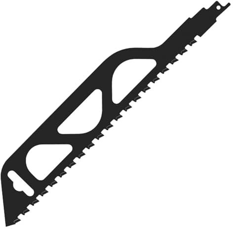 Lame de Scie Sabre, 305 mm Lames de Scie à Pierre Scie Sabre, Lame de Scie au Carbure de Tungstène pour Couper Brique Parpaing Béton Cellulaire et Fibrociment