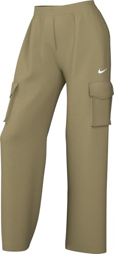 Nike Sportswear Everything Wovens Cargohose Mit Mittelhohem Bund (Damen), Parachute Beige/White, HM6976-297, S