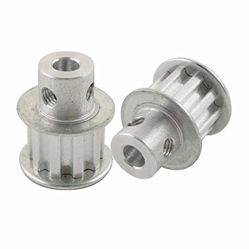 Accesorios de impresora compatibles con piezas 10T XL compatibles con polea de distribución de 4/5/6/6,35/8 mm de diámetro interior, paso de 5,08 mm, ancho de correa de 11 mm, aleación de aluminio sín