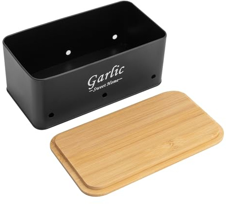 GDSKR Kartoffel Aufbewahrungsbox, Aufbewahrungsbox 3er Set, Aufbewahrung Kartoffeln Zwiebeln Knoblauch, Zwiebeltopf Kartoffelbox Knoblauchtopf, für Küche, Speisekammer Hält Gemüse Länger Frisch