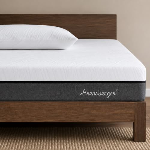 Arensberger Matratze SARA 80x200cm Höhe 16cm | NANOCELL® Gel-Schaum | Mittelfest H3 | Premium-Bezug 240g/m² | 60°C waschbar | Kaltschaum-Matratze 80x200 | Öko-Tex Zertifiziert