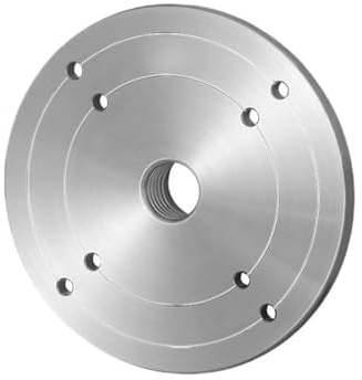 Placca frontale per tornio Piastra frontale del tornio M33 M18 Mandrino filettato da 1 pollice Piastra frontale flangiata da 2 3 4 6(100mm-M33x3.5)