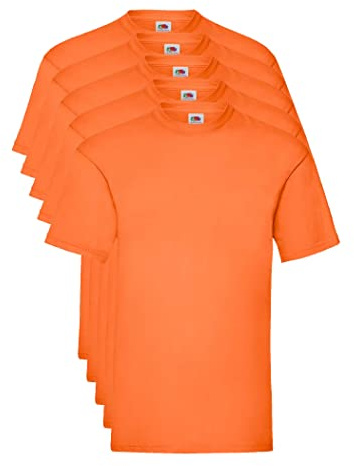 Fruit of The Loom Camiseta (Pack de 5) para Hombre